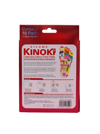 Detox-Fußpflaster KINOKI 10 Stk. Goji-Beeren