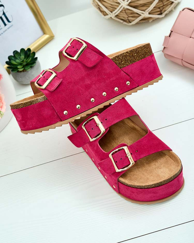 Royalfashion Damen Sodass Plateau-Flip-Flops