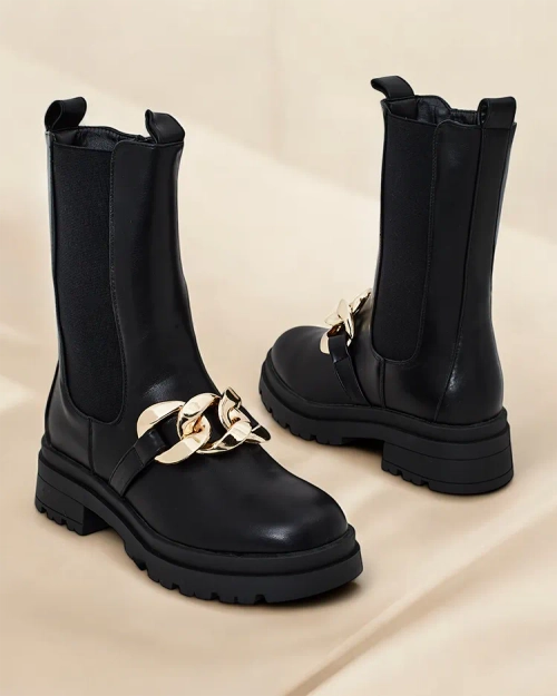 Жіночі високі чоботи Royalfashion Romur