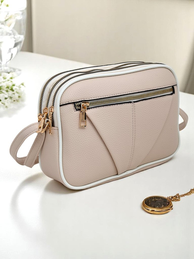 Royalfashion Kleine Damenhandtasche aus Ökoleder