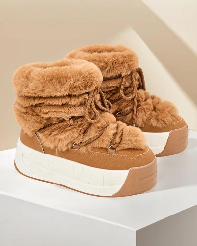 Royalfashion Damen Schneestiefel Rozuri