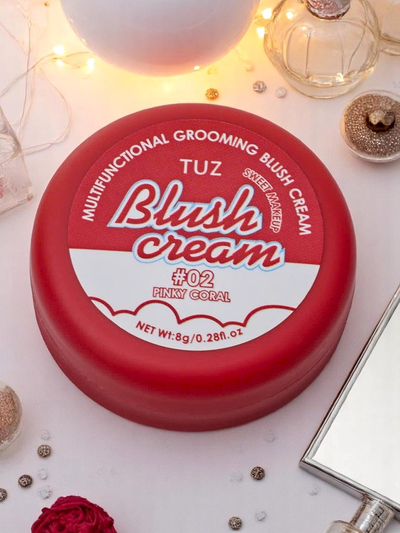 Creme-Rouge im Tiegel Pinky Coral