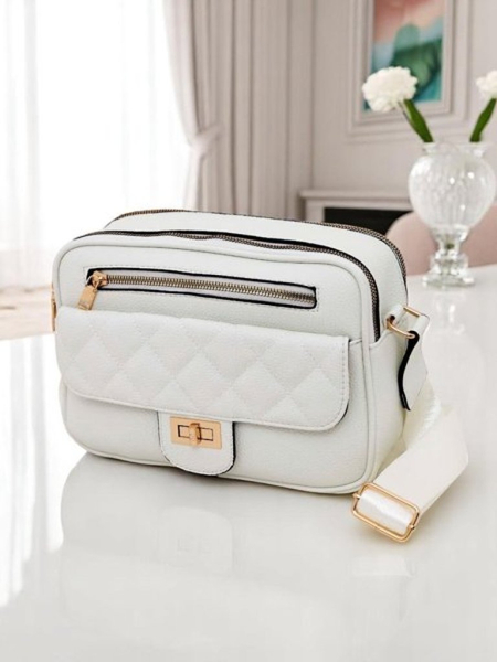 Royalfashion Kleine Damenhandtasche aus Ökoleder Cora