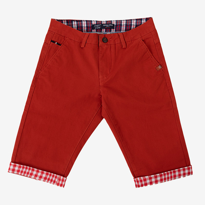 Rote Herren-Shorts - Kleidung