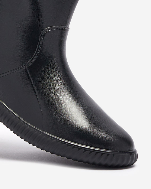 Чорні жіночі калоші Alcada - Взуття