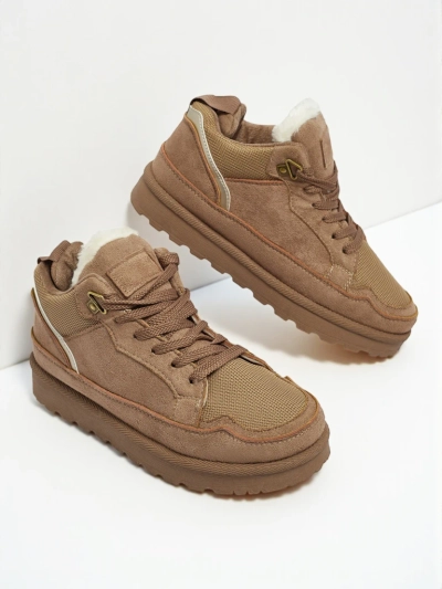 Faylo Damen-Sneakers mit Warmfutter