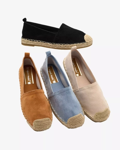 Royalfashion Camel Damen-Espadrilles Lessilla