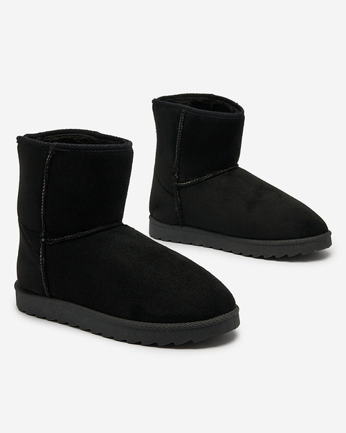 Royalfashion Жіночі черевики а-ля снігоступи в чорному кольорі Aener