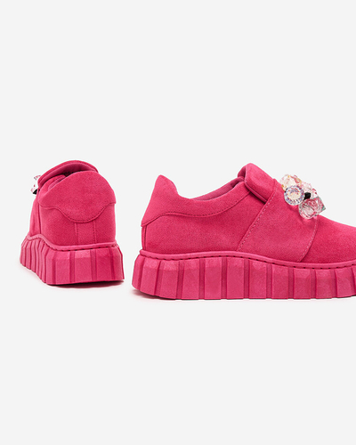 Royalfashion Sportliche Halbschuhe mit farbigen Steinen Resinello