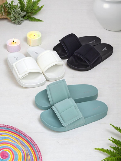 Royalfashion Жіночі шльопанці на плоскій підошві FlexiWalk