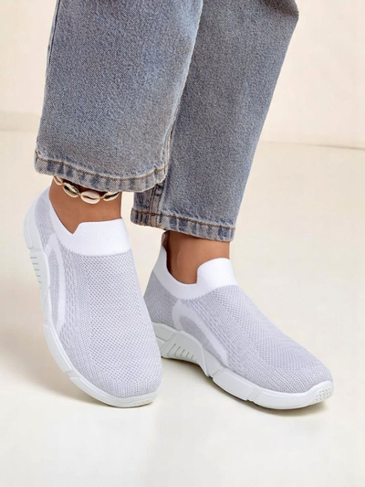 Royalfashion Damen Slip-On-Stoff-Sportschuhe Vena
