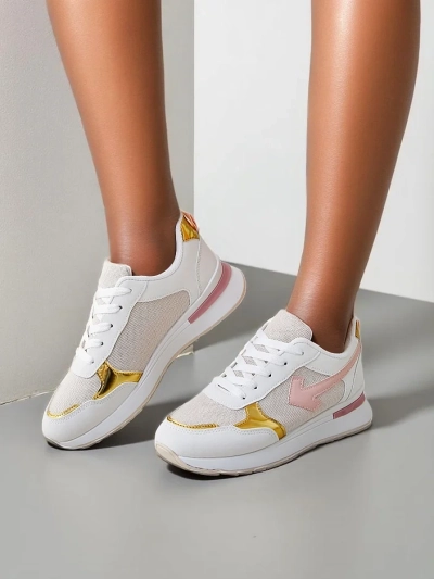 Royalfashion Damensneaker im sportlichen Stil mit Glitzer Berilane