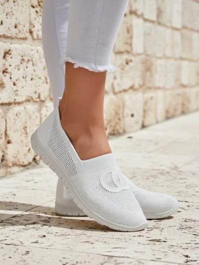 Royalfashion Sportliche Damen-Mokassins Pertepses
