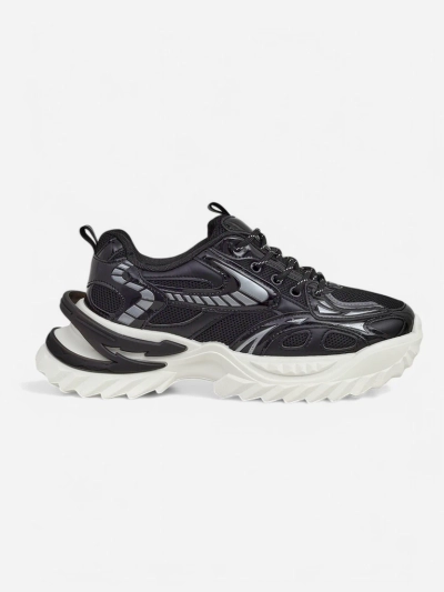 Royalfashion Damen Sport Sneakers mit dickerer Sohle Annete