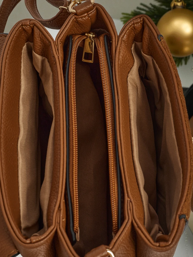 Kleine Damenhandtasche aus Öko-Leder Aurella