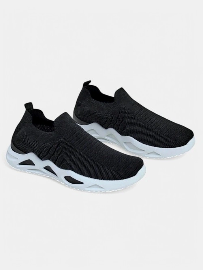 Royalfashion Slip-On Damen-Sneaker mit Strass Elavises