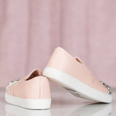 OUTLET Pink Slip on mit dekorativem Zeh Theodara - Footwear