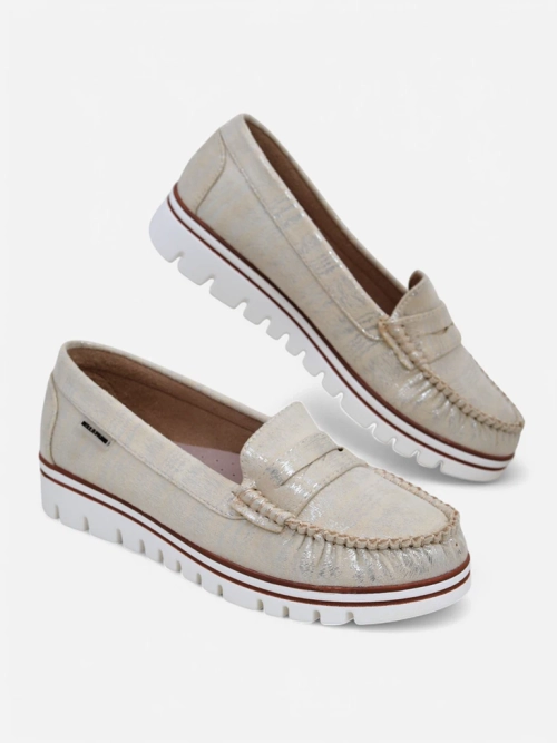 Royalfashion Жіночі мокасини з екосукна Bellisse