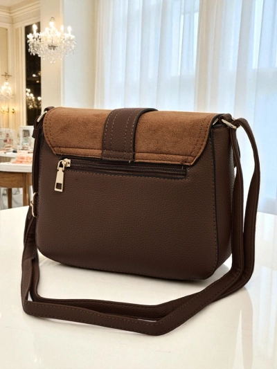 Kleine Damenhandtasche aus Öko-Leder Karelia