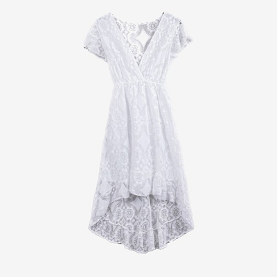 Weißes Spitzenkleid - Kleider 1