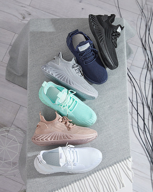 Жіноче спортивне взуття, тканина, темно-синій Ltoti- Shoes