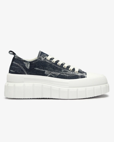 Marineblaue Elysium Sneakers