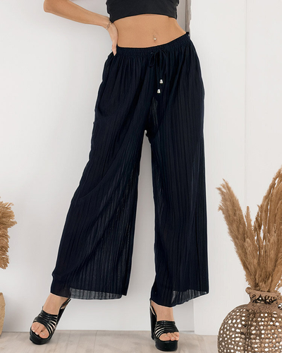 Royalfashion Weite Plissee-Hose