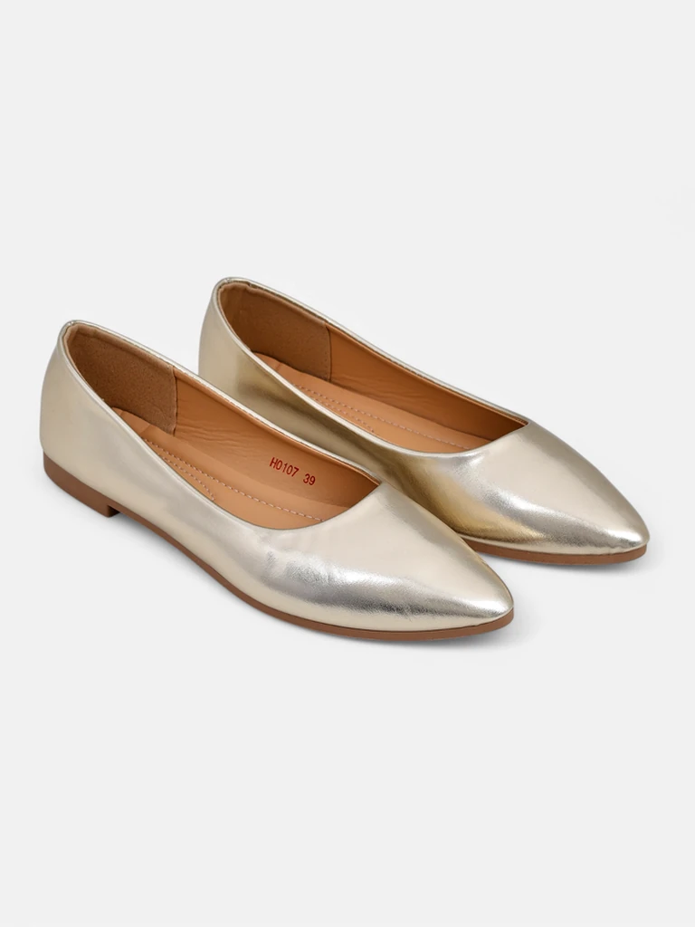 Royalfashion Damen Lackballerinas Aramiese