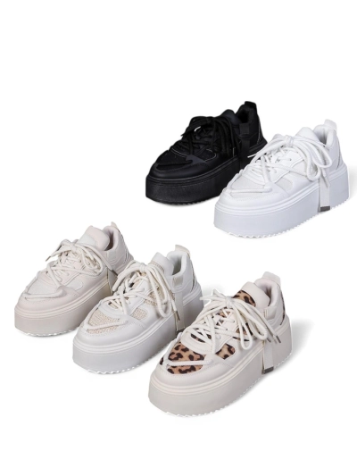 Royalfashion Damen Sportplattform Sneakers Aeroll