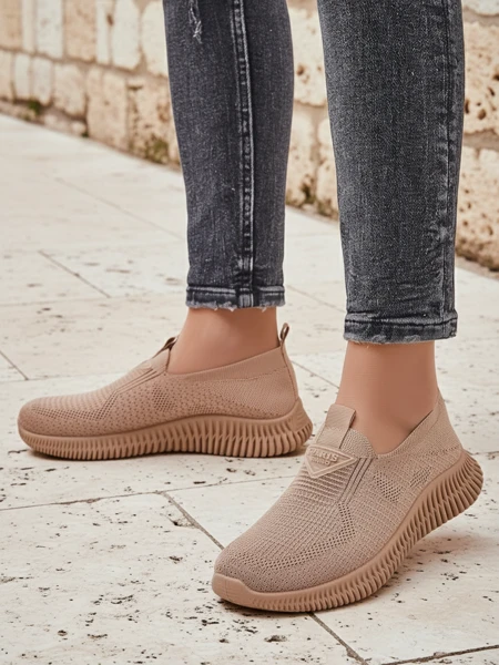 Royalfashion Damen Stoff Slipper Sportschuhe Serra