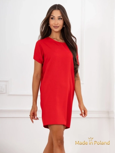 Einfaches kurzes Damenkleid Lady Time