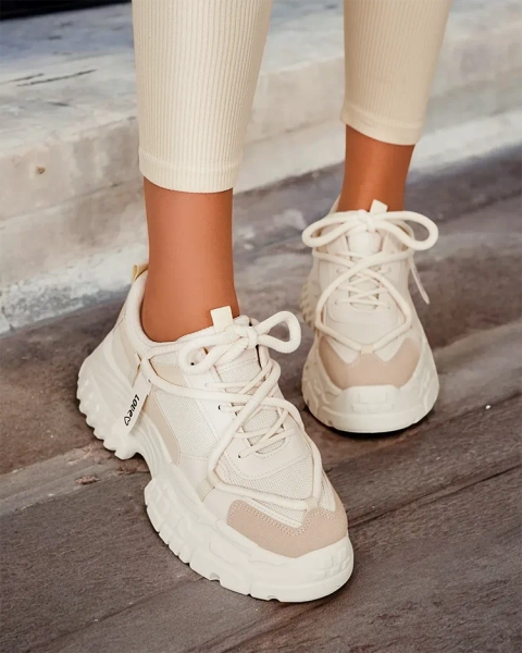 Royalfashion Damen Plateau Turnschuhe Bereya