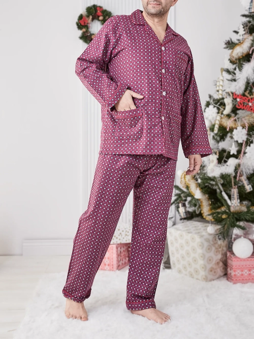 Royalfashion Чоловічі піжами з принтом