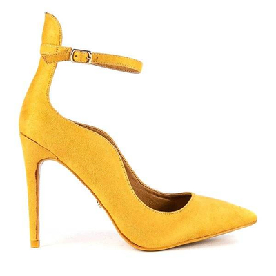 OUTLET Gelbe High Heels Batya - Schuhe