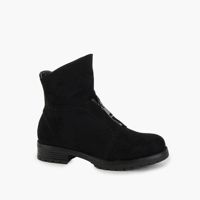 OUTLET Чорні жіночі черевики-сліпони Erida - Взуття