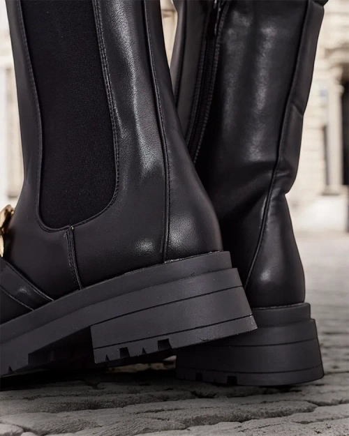 Жіночі високі чоботи Royalfashion Romur