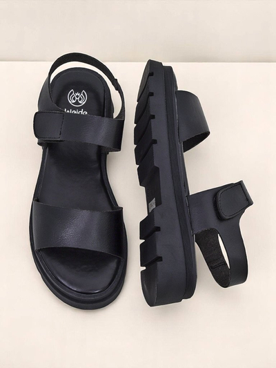 Royalfashion Damensandalen mit dickerer Sohle Otvanna