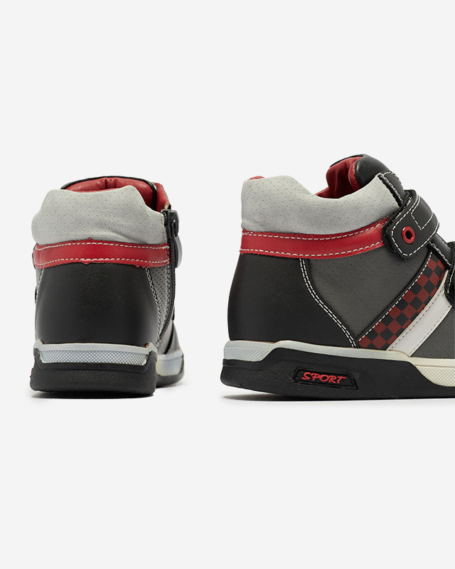 Schwarze hohe Kindersportschuhe Bercam - Footwear