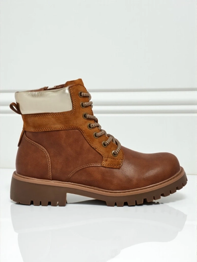 Damen Trapper Stiefeletten Maestroe