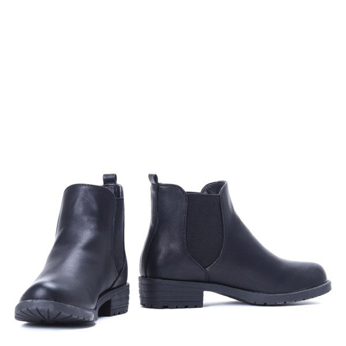 Чорні чоботи з еко шкіри Oustien - Взуття