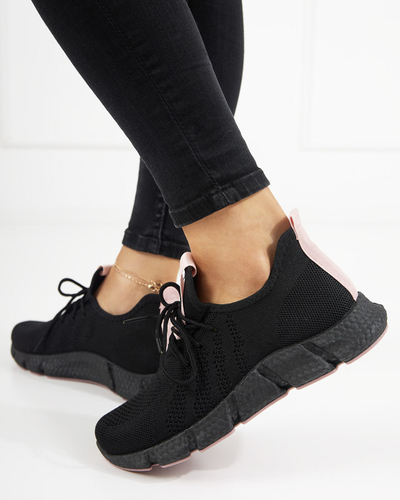 Sportschuhe für Damen von Bommgi in Schwarz und Rosa - Schuhe