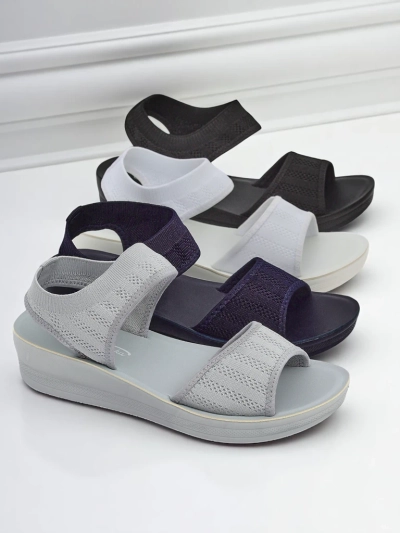 Royalfashion Damen Sandalen mit dicker Sohle Viva Flex