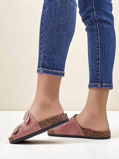 Royalfashion Damensandalen mit Schnallen Foumy