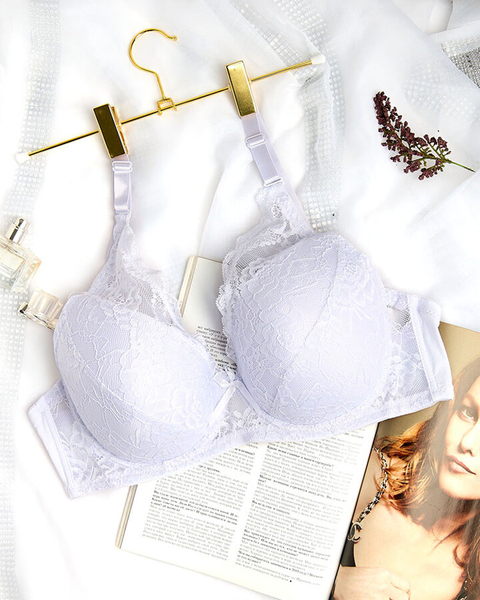 Royalfashion Damen-BH mit Spitzenverzierung