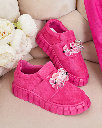 Royalfashion Sportliche Halbschuhe mit farbigen Steinen Resinello