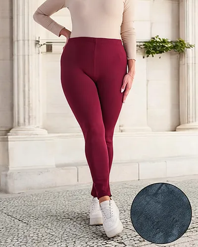 Royalfashion Isolierte Damen-Treggings-Hose PLUS SIZE