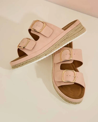 Royalfashion Damen Flip-Flops mit Schnallen Ossfo