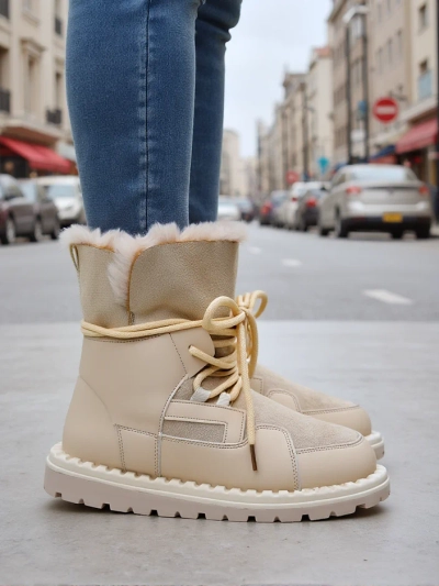 Royalfashion Жіночі черевики на шнурівці для снігу Viovi
