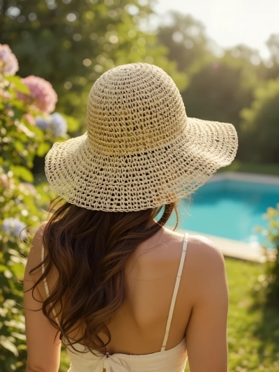Royalfashion Солом'яний капелюх для жінок Sunlita Belle