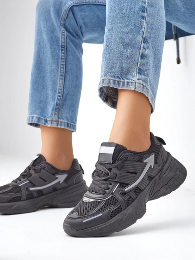 Royalfashion Damen Sportsneaker auf dickerer Sohle Beysa